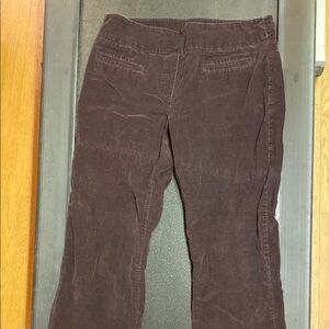 Reitmans Brown/ Violet Corduroy Pants